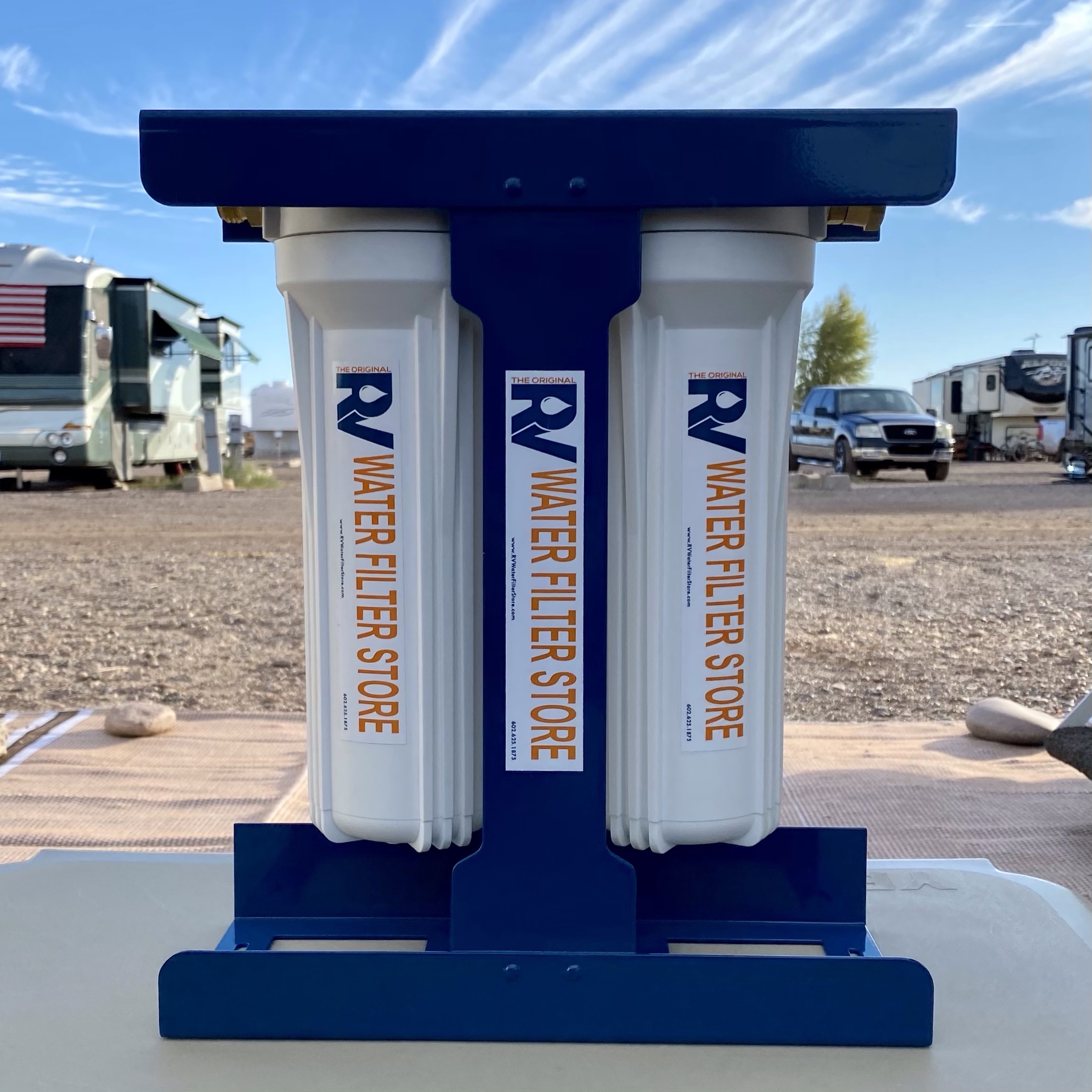 RV water filter system
